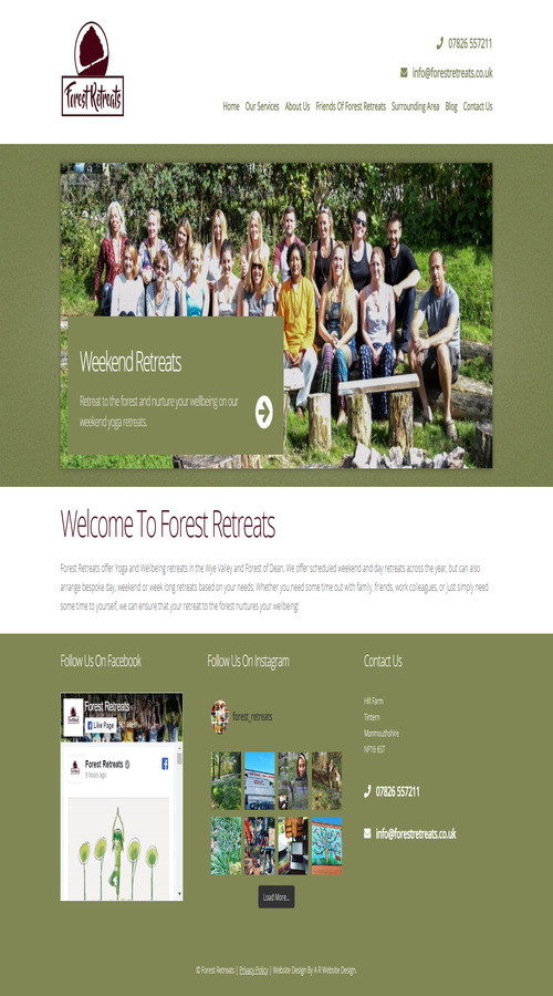 Forest Retreats screenshot 1